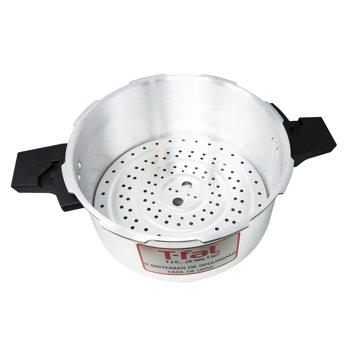 Olla Express de Presión 12 Qt (11 L) Secure Aluminio T-fal YL307LA7