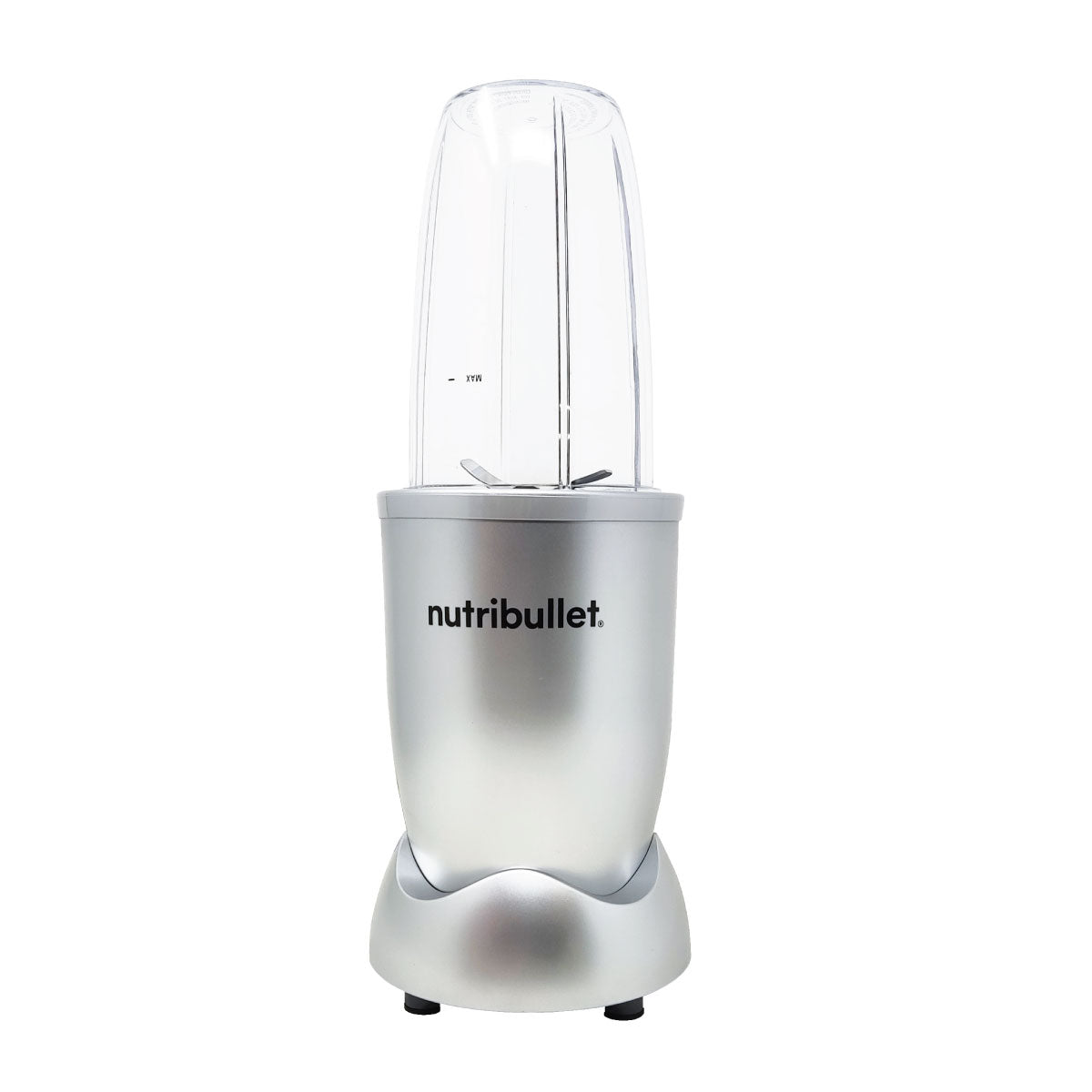 Licuadora Personal Procesador de Alimentos Nutribullet 5 Accesorios 600 W Plata 102580 (Caja de 2 Piezas)