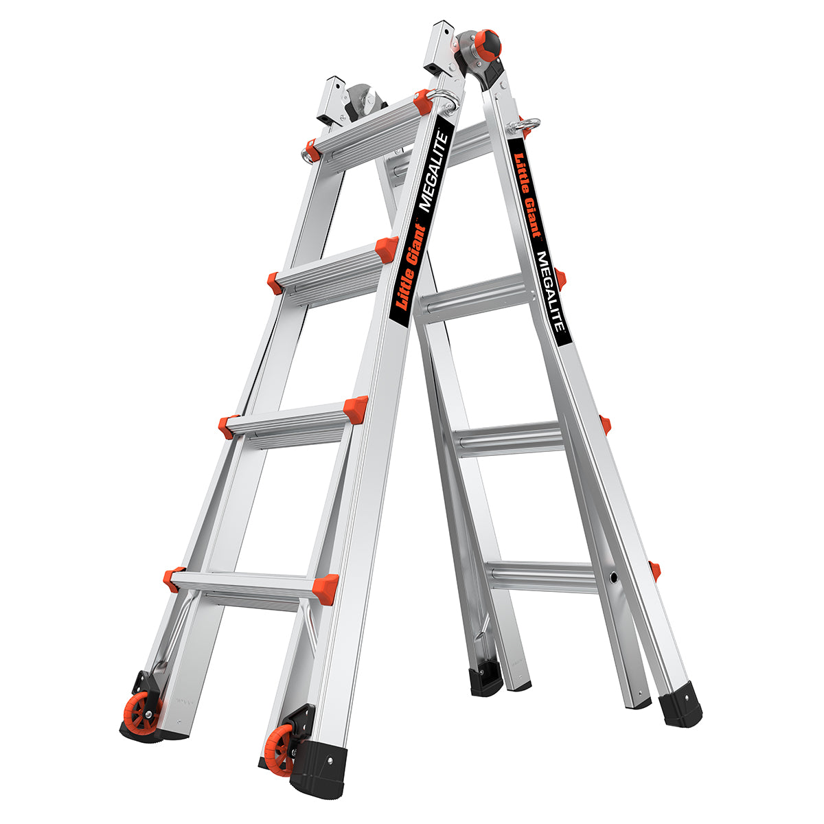 Escalera Multiposicion 17' (5.18 m) Tipo I A con Airdeck Megalite Little Giant 11517