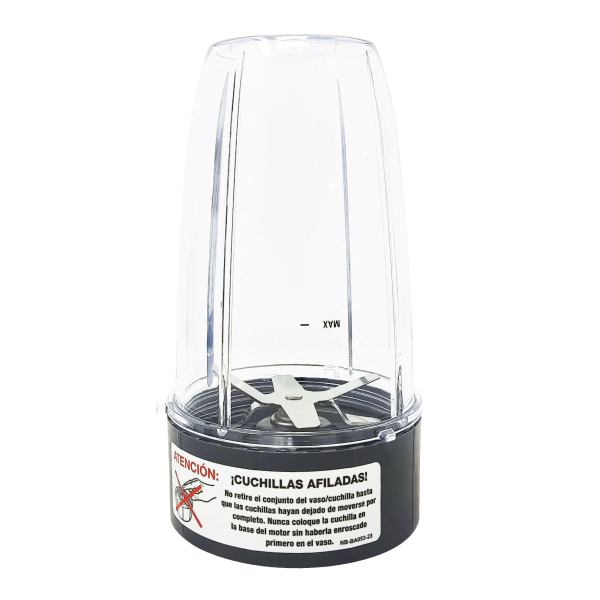 Licuadora Personal Procesador de Alimentos Nutribullet 5 Accesorios 600 W Plata 102580 (Caja de 2 Piezas)