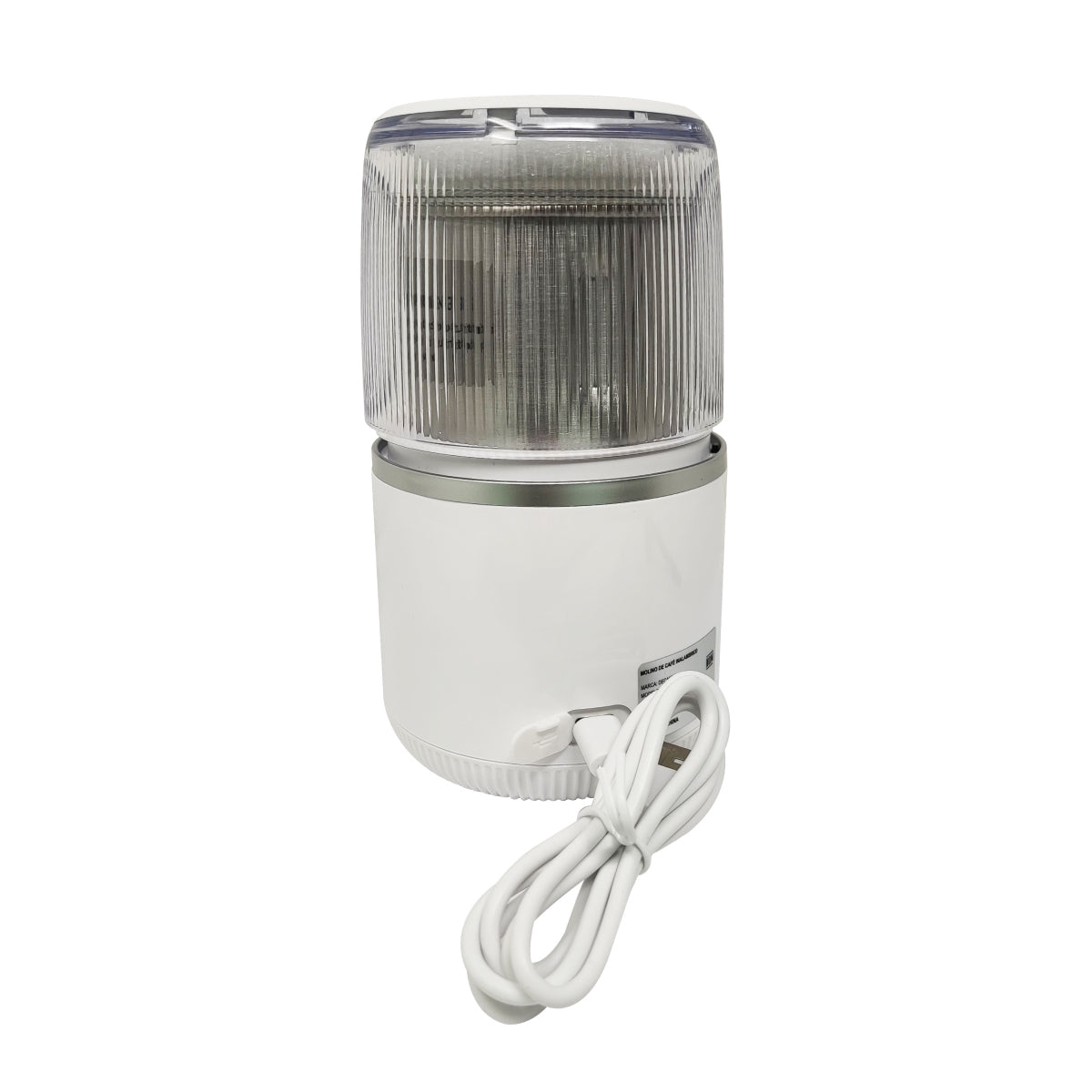 Molino de Café Blanco Inalámbrico Decakila KMCF022W (Paquete con 12 piezas)