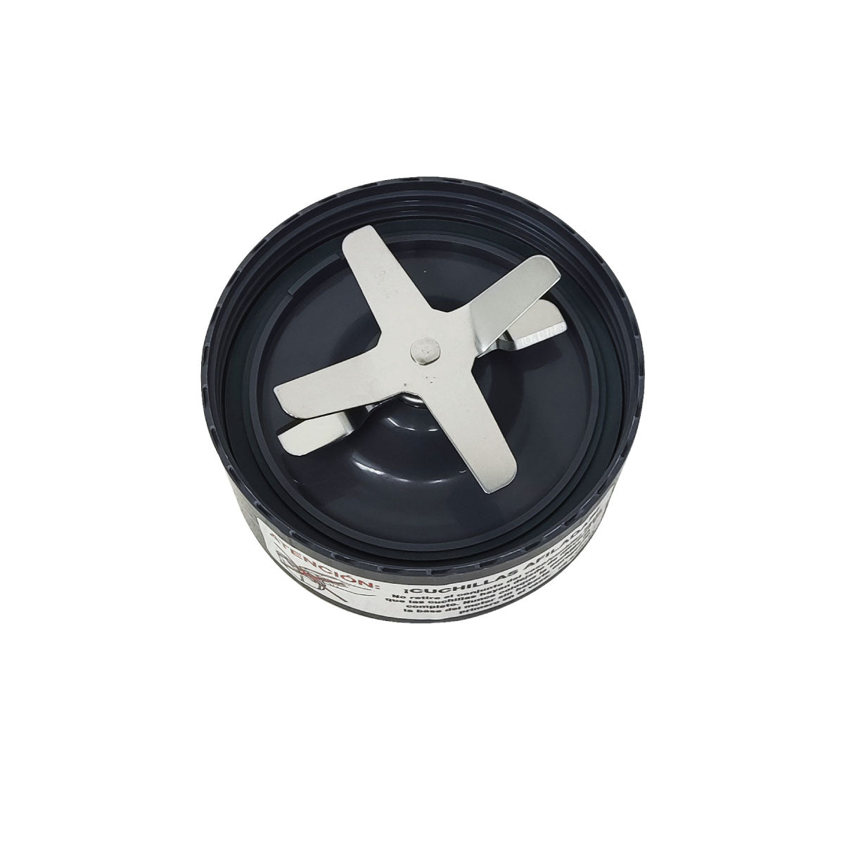 Licuadora Personal Procesador de Alimentos Nutribullet 5 Accesorios 600 W Plata 102580 (Caja de 2 Piezas)