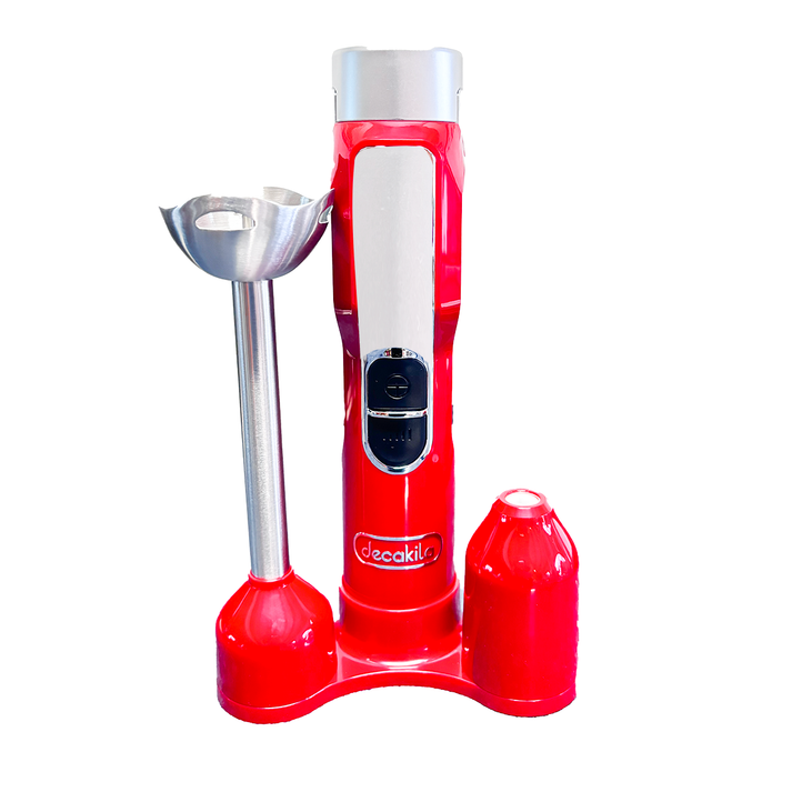 Batidora Roja de Inmersión Inalámbrica Decakila KUJB056R (Paquete con 6 piezas)