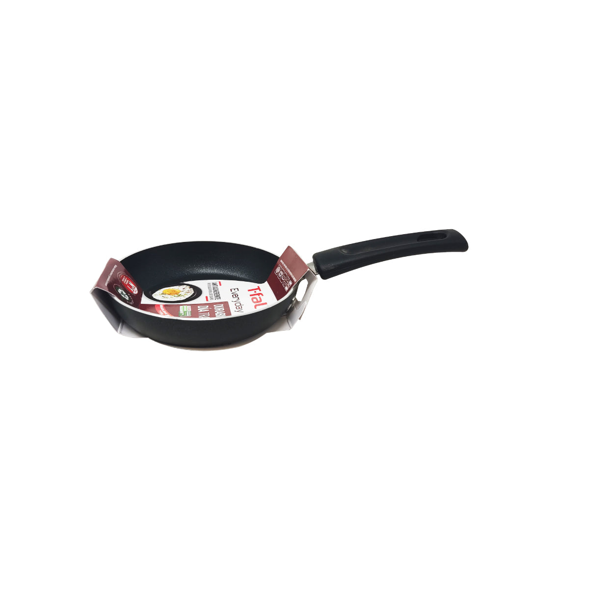 Sartén 12 Cm con Antiadherente Everyday Titanium Negro T-fal B2460084