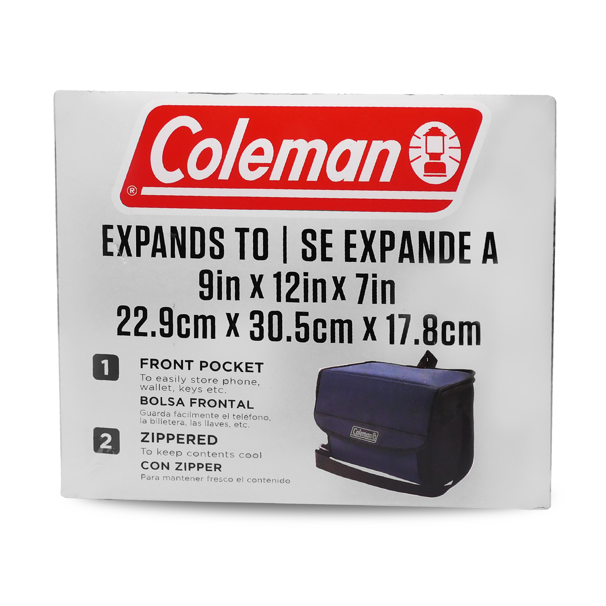 Hielera Flexible 18 Latas Azul/Negro Coleman 2000034754