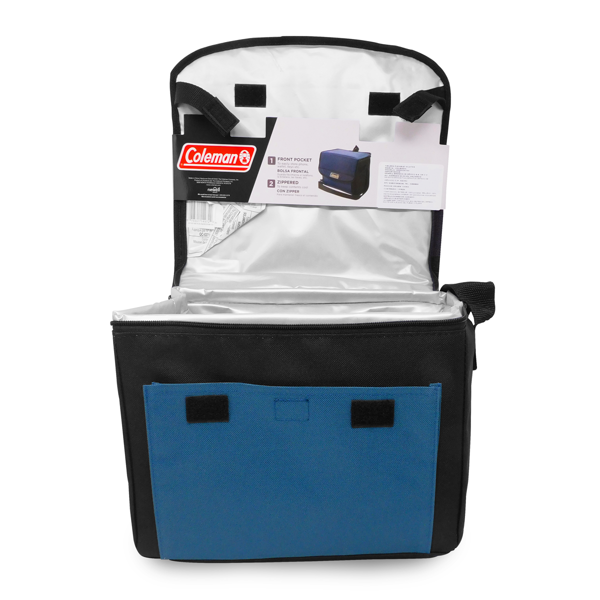 Hielera Flexible 18 Latas Azul/Negro Coleman 2000034754