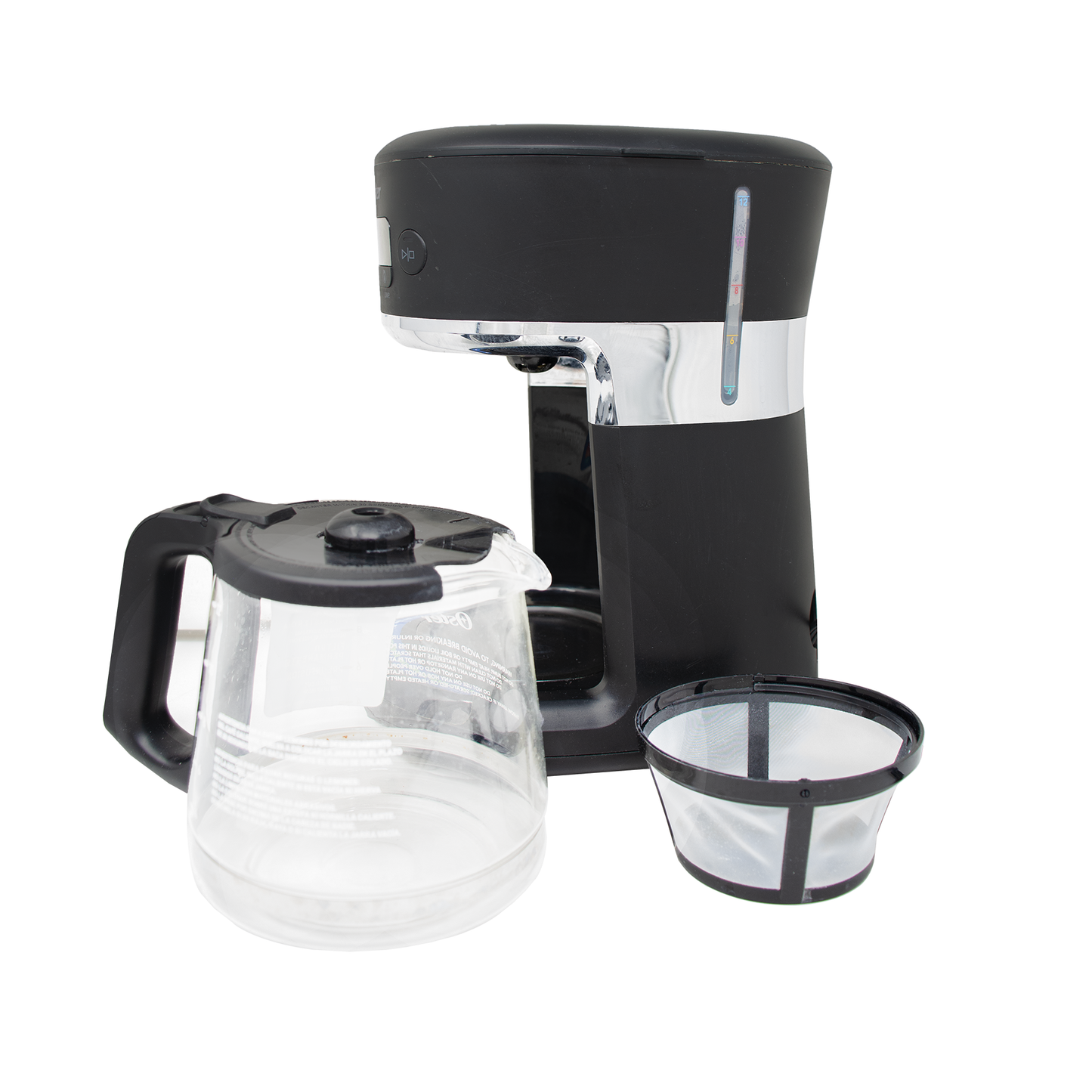 Cafetera Programable 12 Tazas con Sistema de Medida en Color Oster BVSTRF100-013 (2083222) (Paquete de 2 Piezas)