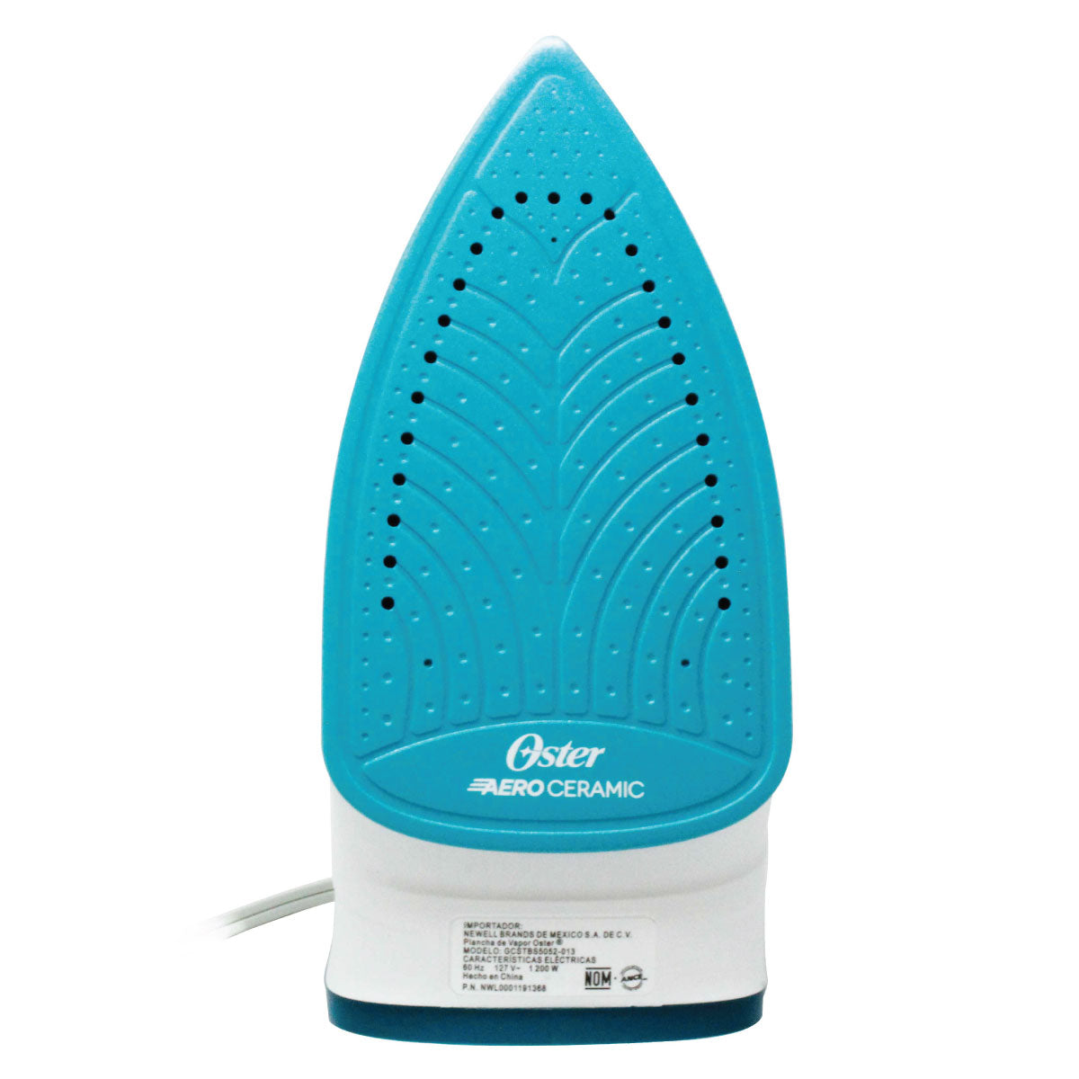 Plancha De Vapor Suela Cerámica Aqua Oster GCSTBS5052-013 (2140144) (Caja de 6 Piezas)