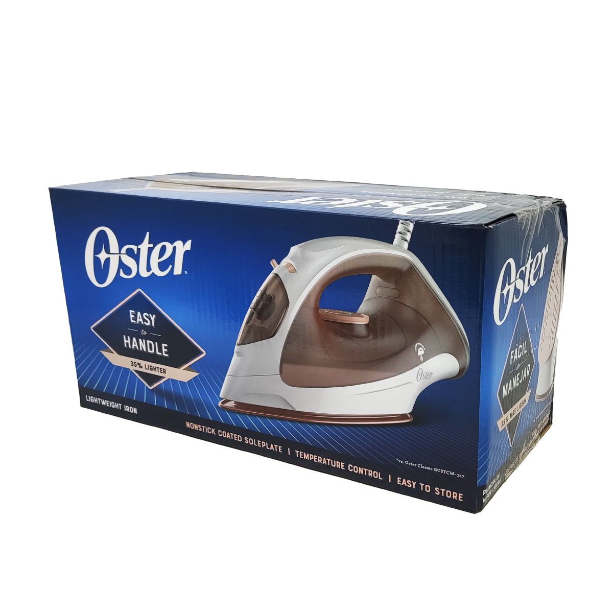 Plancha De Vapor Suela Antiadherente Rosa Oster GCSTBS3801-013 (2122068) (Caja de 10 Piezas)