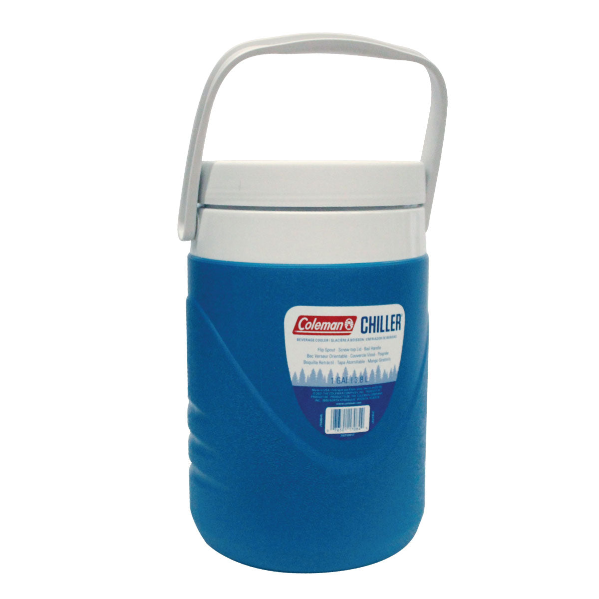 Termo De 1 Galon 3.8 L Chiller Azul Oceano Coleman 2158645