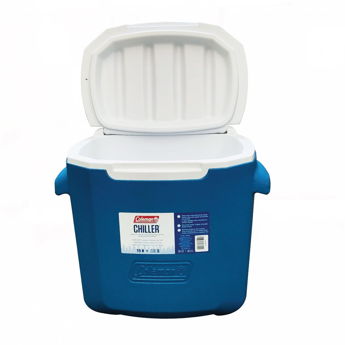 Hielera 28 Qt (26.4 L) Chiller Ocean Azul Coleman 2160822
