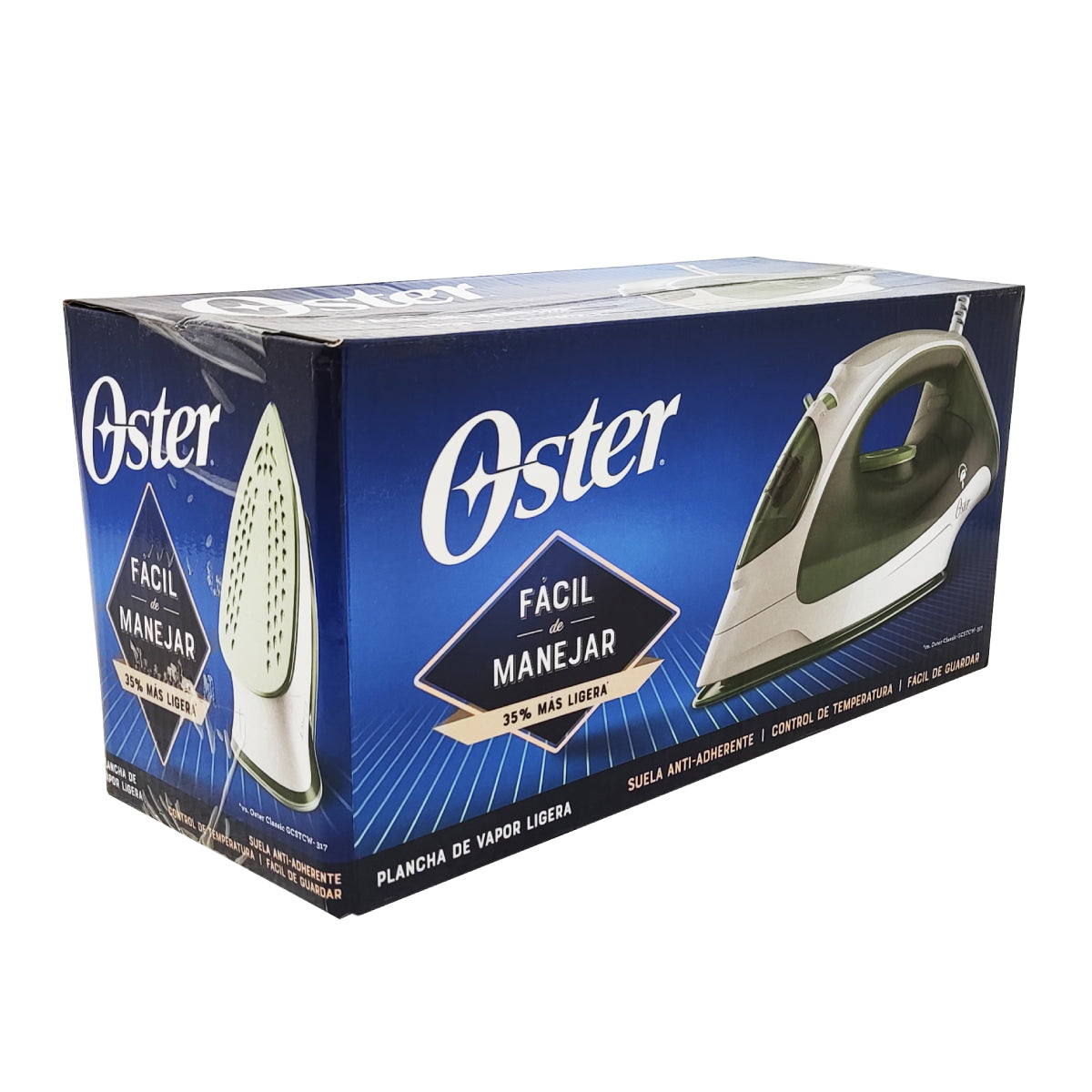 Plancha De Vapor Suela Antiadherente Verde Oster GCSTBS3803-013 (2122070)