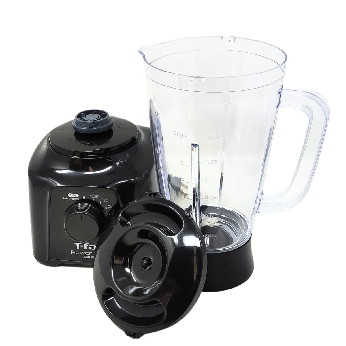Licuadora 5 Velocidades Vaso de Plástico 2 L Power Mix T-FAL LN2848MX (Paquete con 3 Piezas)