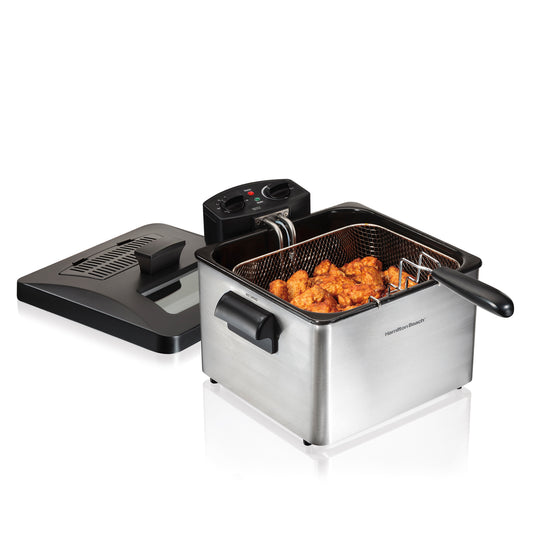 Freidora 12 Tazas (2.8 L) con 3 Cestas Hamilton Beach 35034