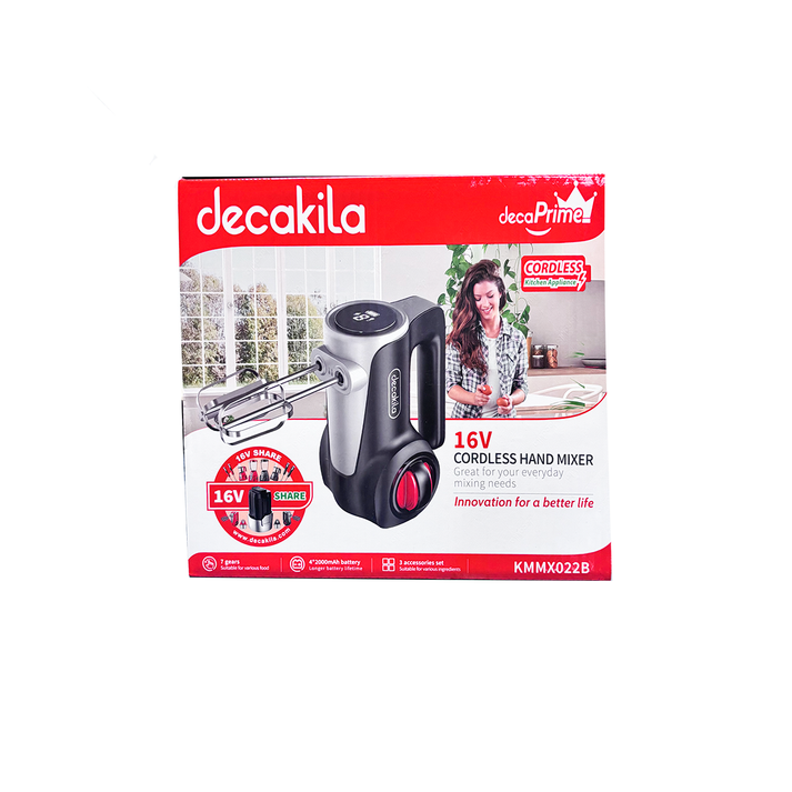 Batidora de mano inalambrica Decakila KMMX022B