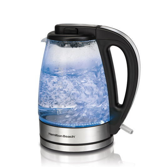 Hervidor de Agua 1.7 L con Iluminación Hamilton Beach 40865