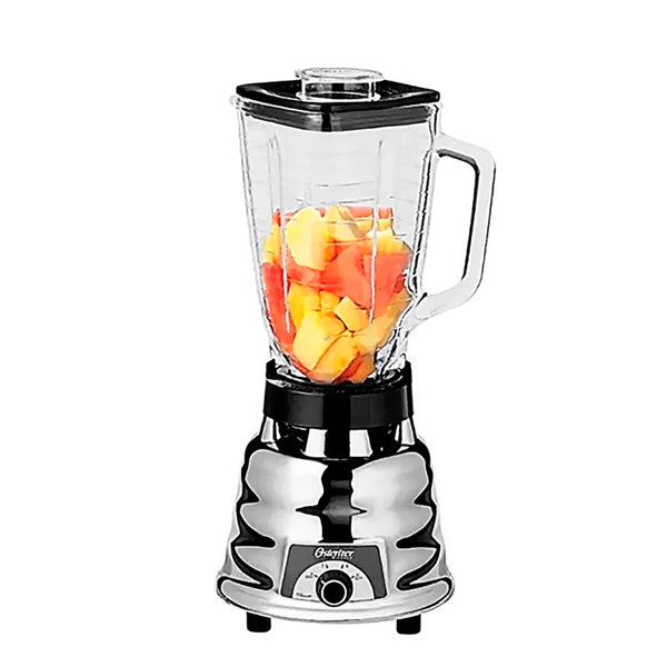 Licuadora Metálica 2 Velocidades Vaso Vidrio Oster 450-20