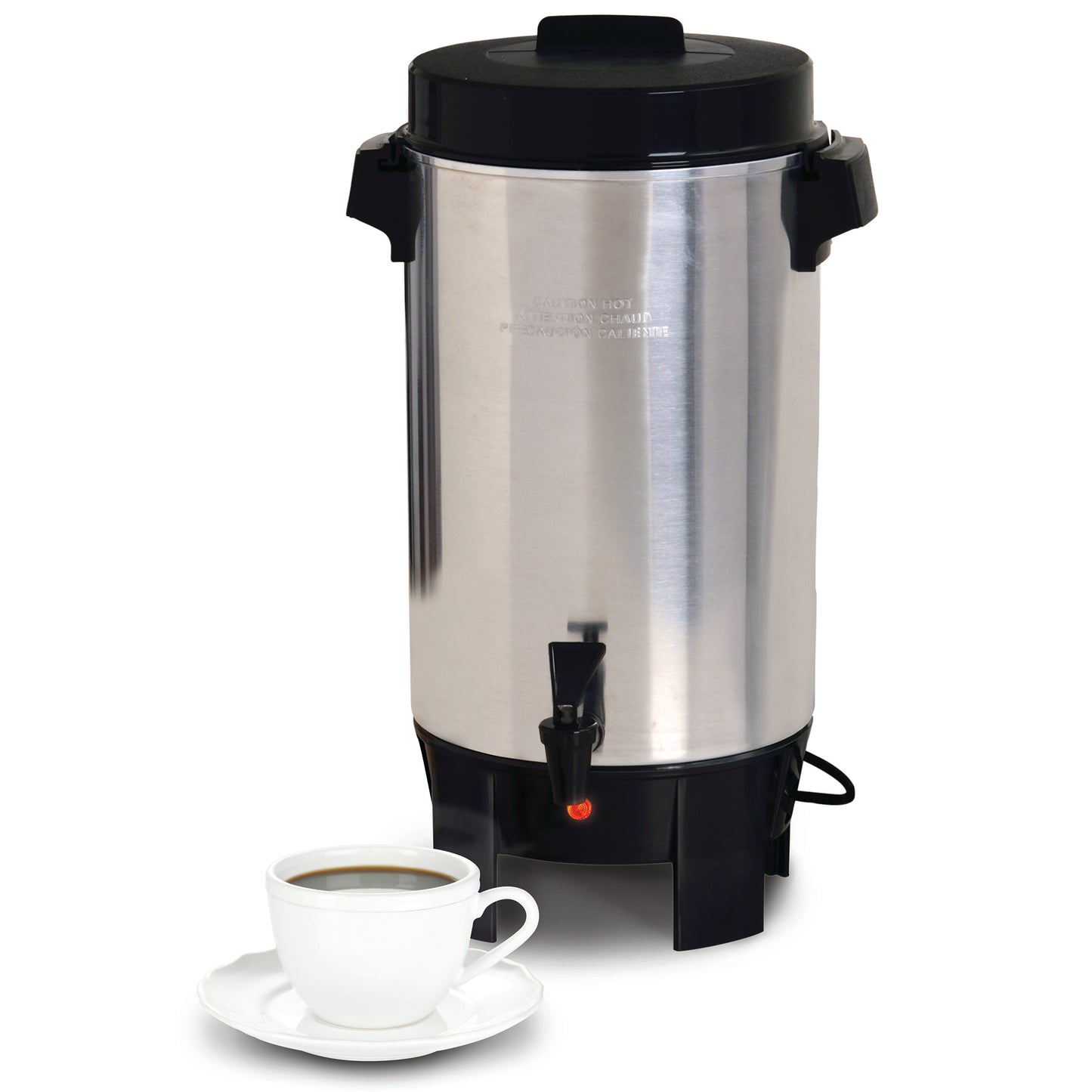 Cafetera Percoladora 42 Tazas de Aluminio West Bend CU0042PA23