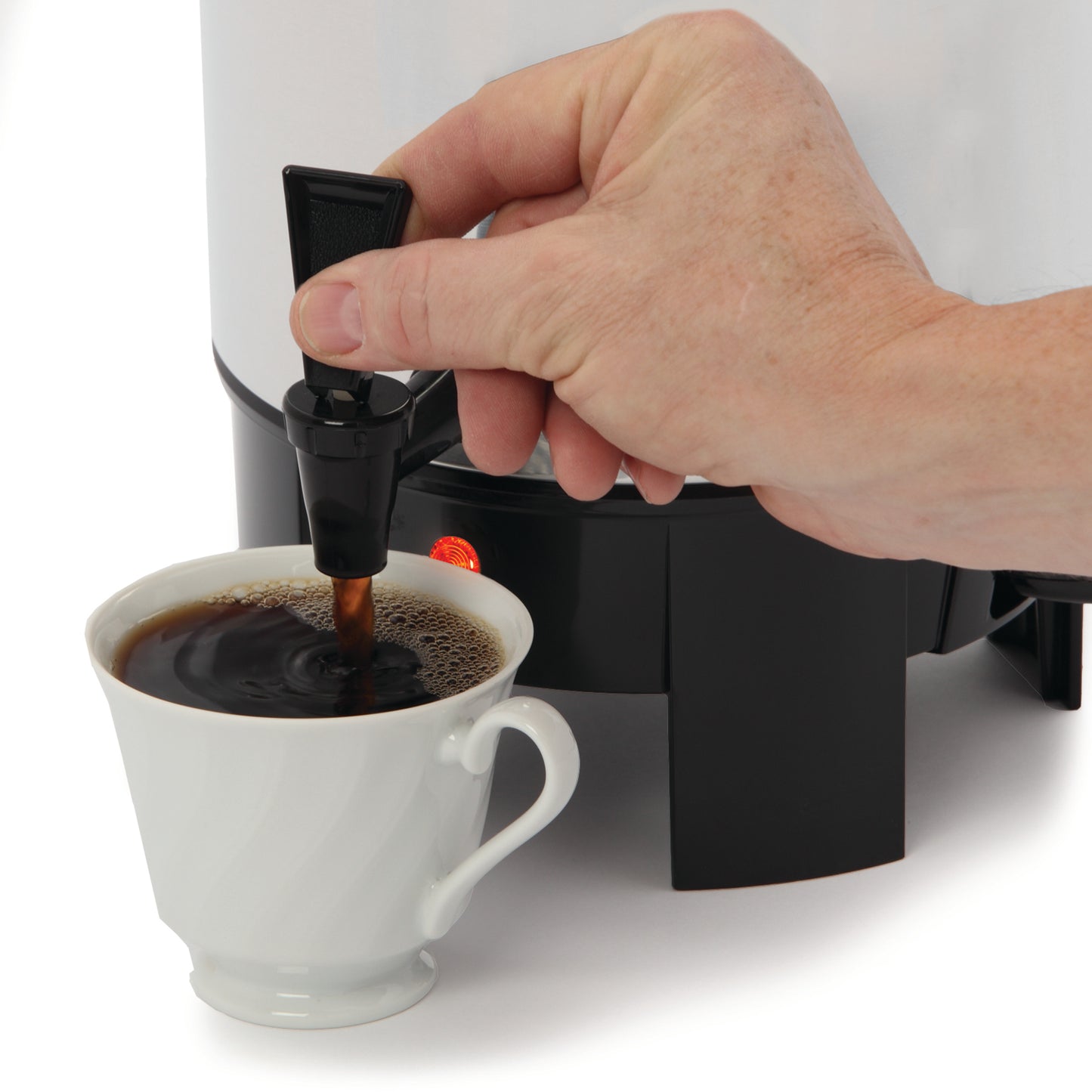 Cafetera Percoladora 42 Tazas de Aluminio West Bend CU0042PA23