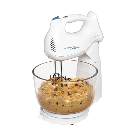 Batidora Convertible 6 Velocidades Blanca Hamilton Beach 64695