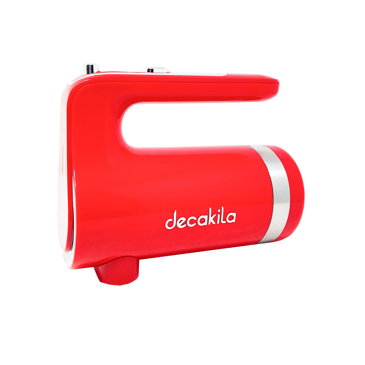 Batidora de Mano 7 Velocidades con Accesorios Inalámbrica Roja Decakila KMMX006R (Paquete con 6 Piezas)