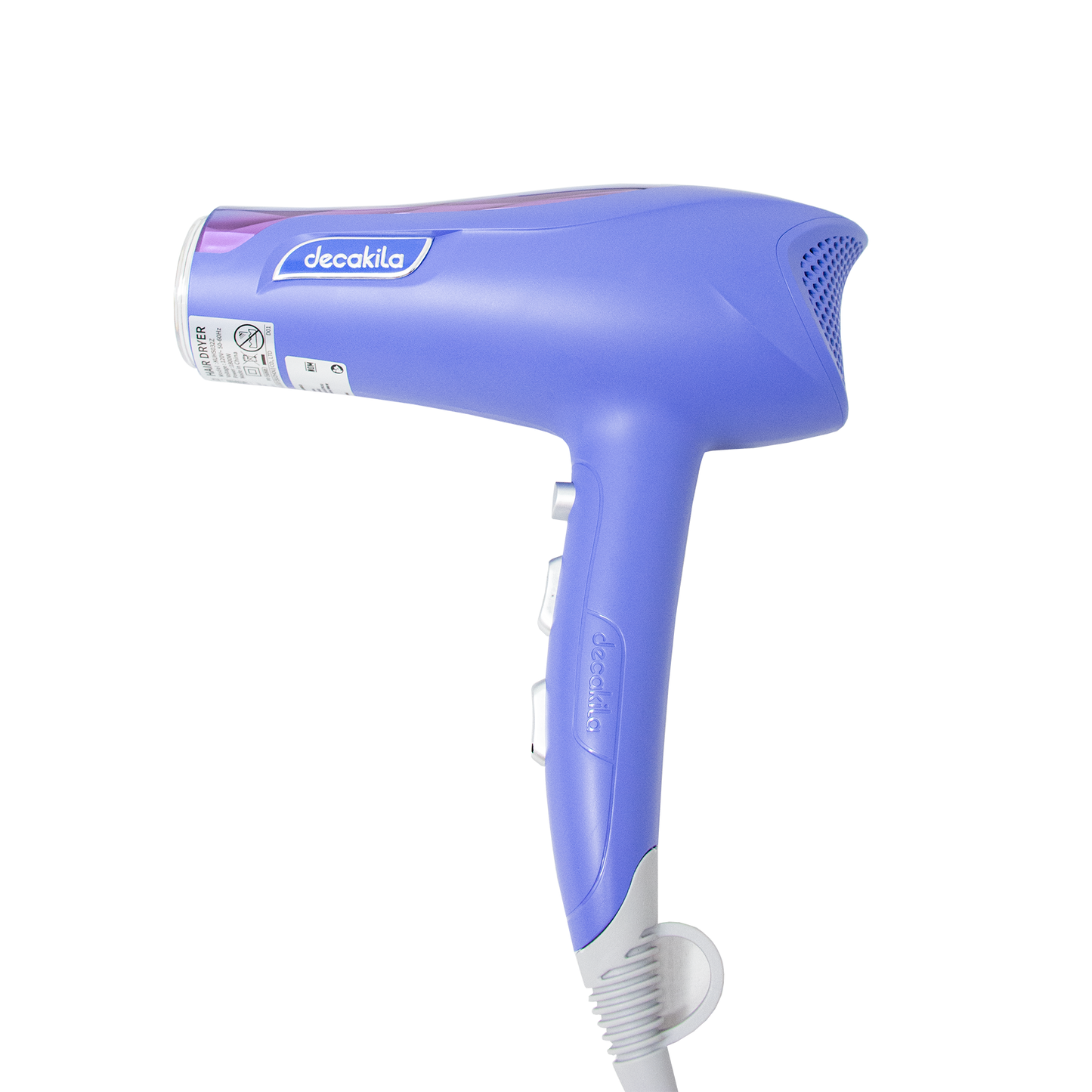 Secadora para Cabello 1800 W Morada Decakila KUHS032Z (Caja con 12 Piezas)
