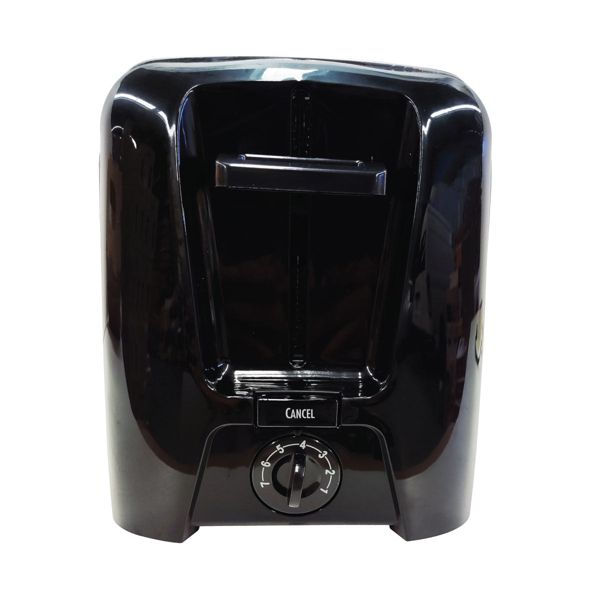 Tostador de Pan 2 Rebanadas Negro y Acero Inoxidable 22614R (Caja de 2 Piezas)