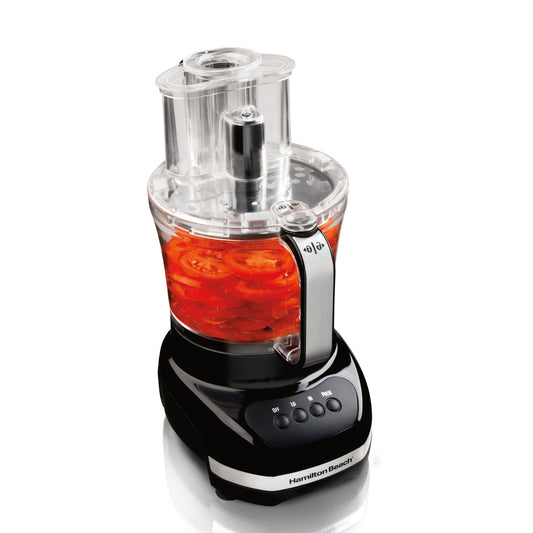 Procesador de Alimentos Big Mouth® Dúo Plus 12 y 4 Tazas Hamilton Beach 70580