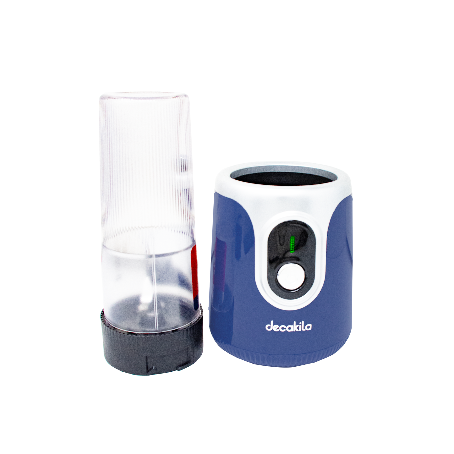 Licuadora Personal 500 ml Inalámbrica Azul Decakila KMJB022L (Caja con 8 Piezas)