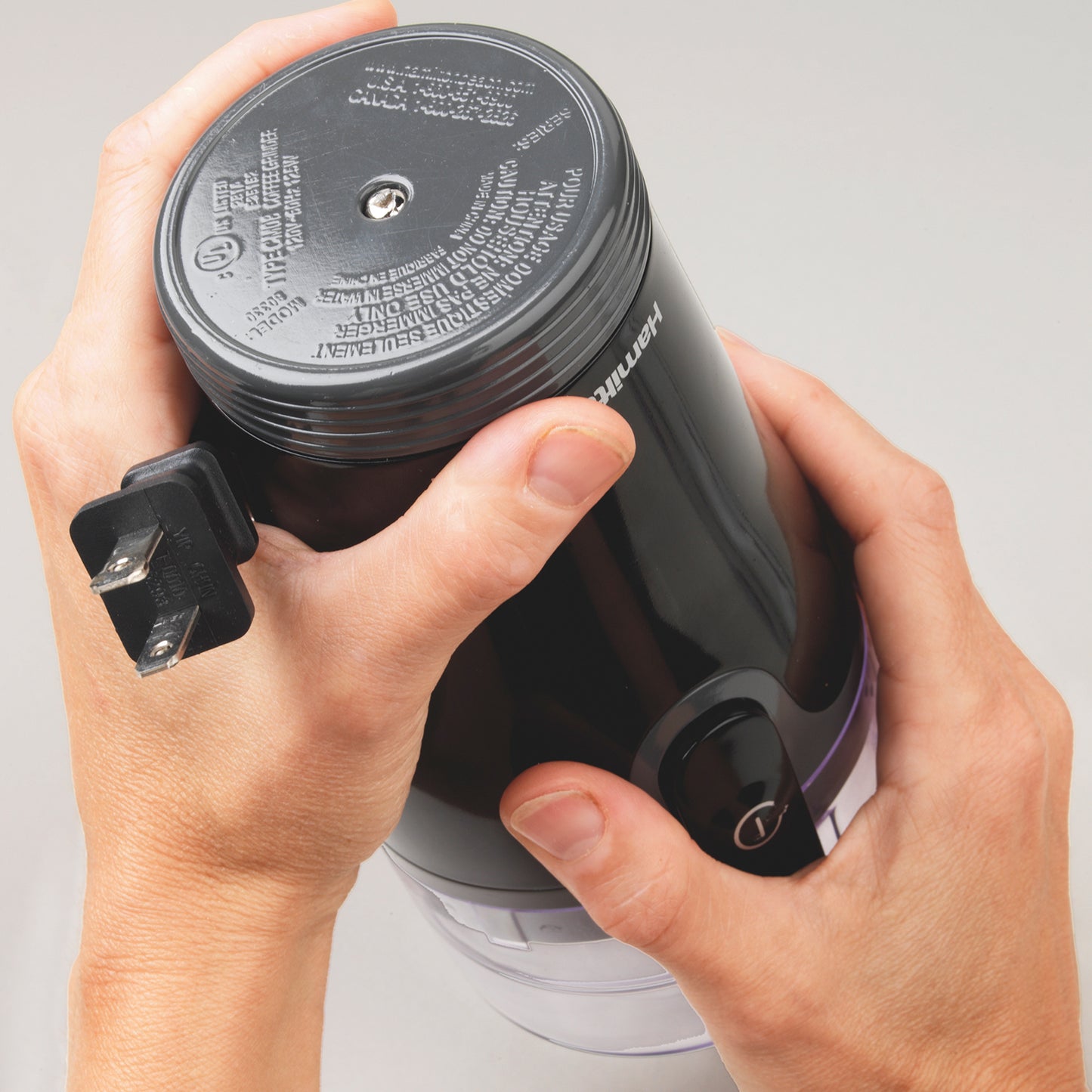 Molino de Café Fresh Grind Negro Hamilton Beach 80335R