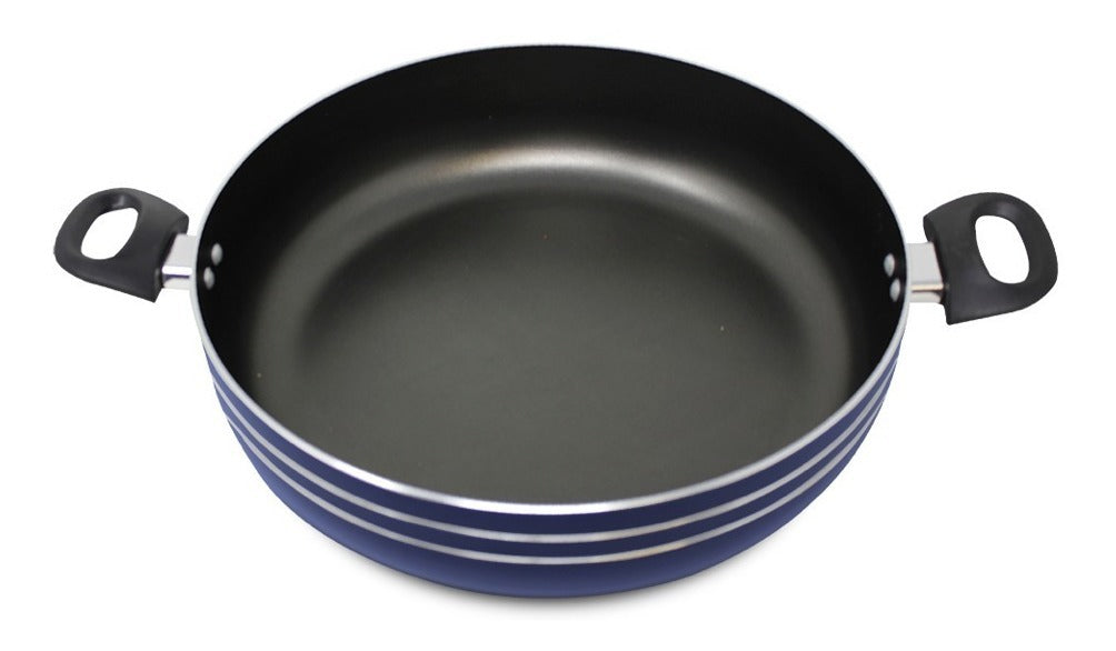 Arrocera C/antiadherente Tapa De Vidrio 34 Cm Lamex 6513-5