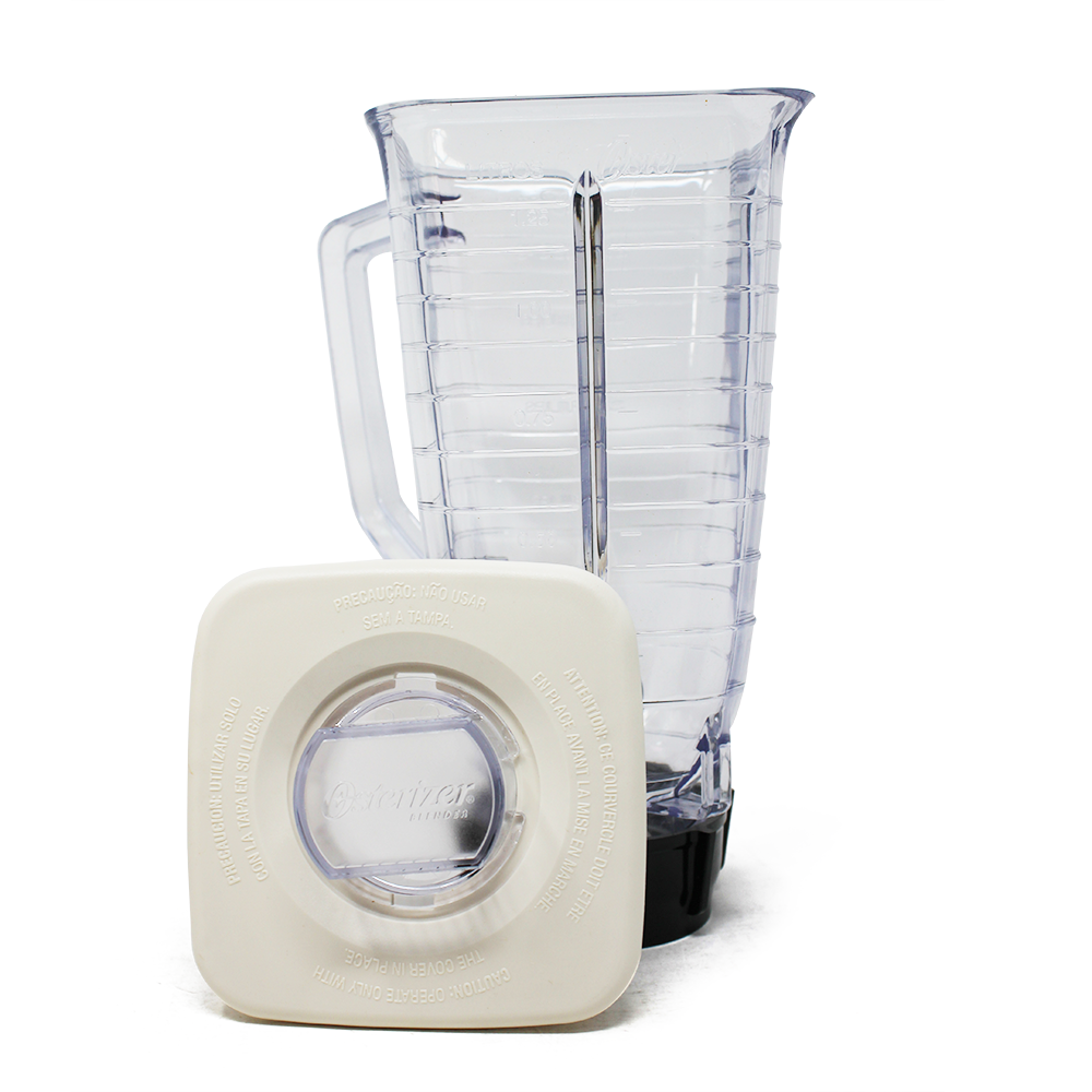 Licuadora 10 Velocidades Vaso de Vidrio Galaxy Osterizer Almendra 869-16G Caja de 4 Piezas