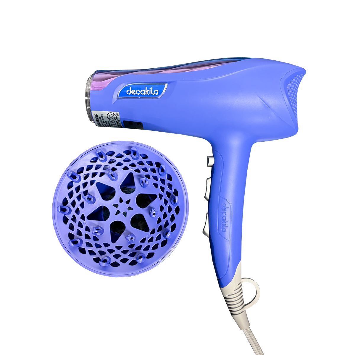 Secadora para Cabello 1800 W Morada Decakila KUHS032Z