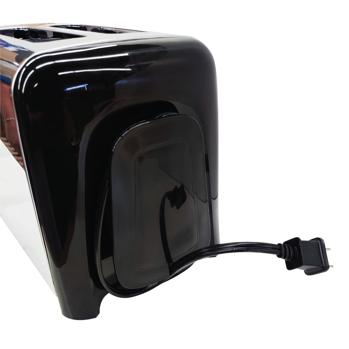 Tostador de Pan 2 Rebanadas Negro y Acero Inoxidable 22614R (Caja de 2 Piezas)