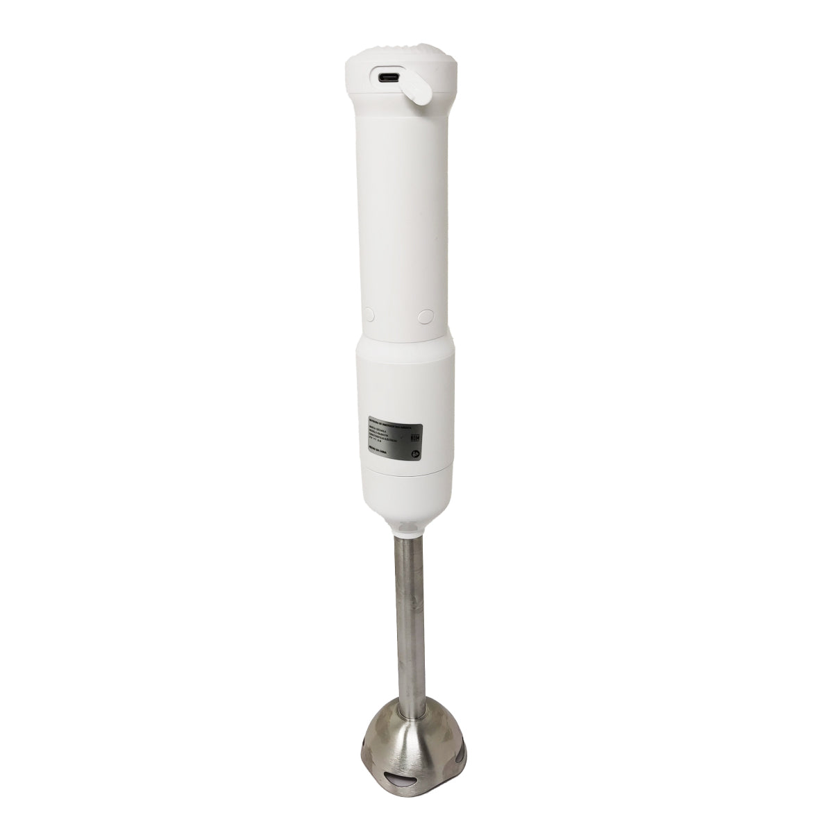 Batidora de Inmersión Blanca 1 Velocidad Inalámbrica Decakila KMJB037W (PAQUETE CON 15 PIEZAS)