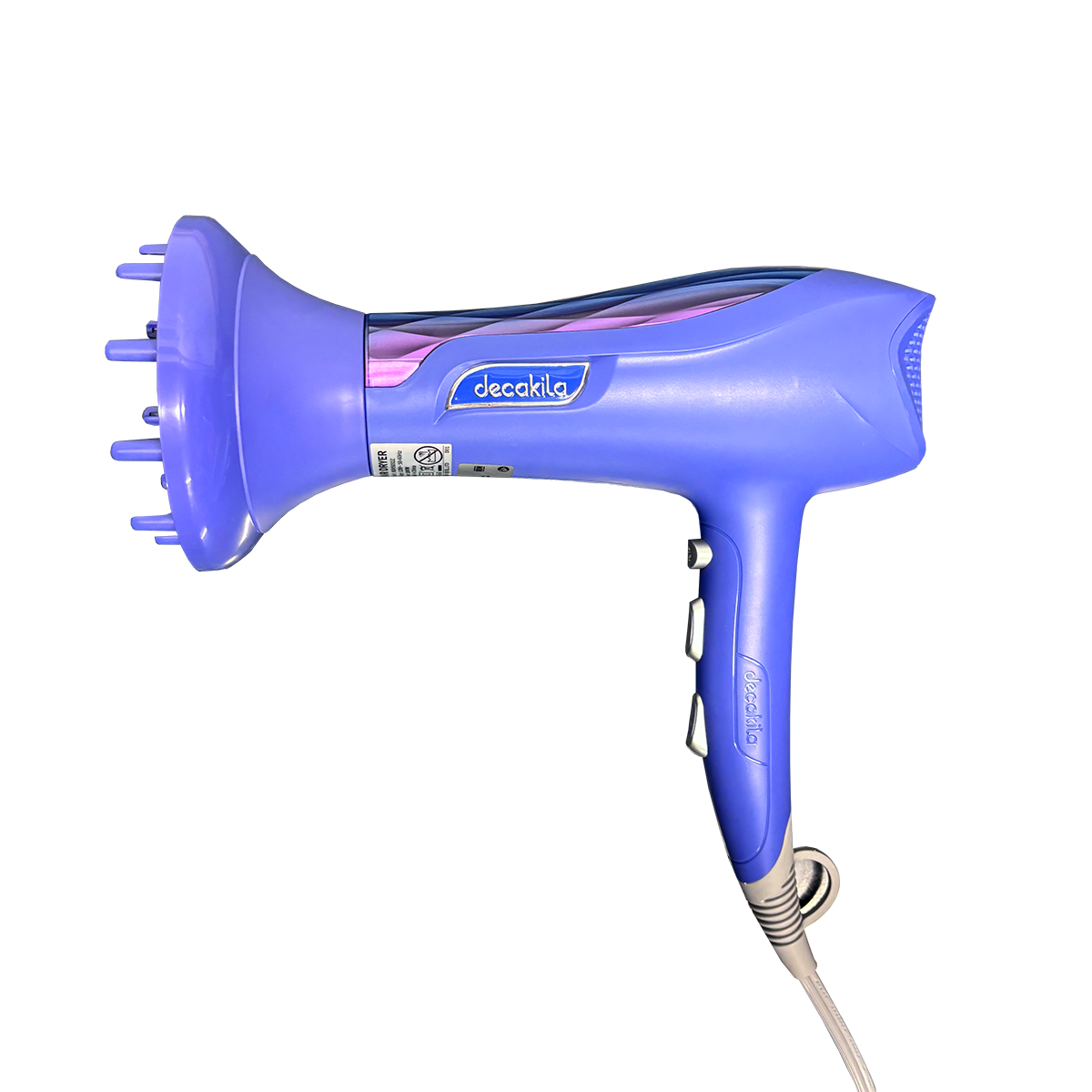 Secadora para Cabello 1800 W Morada Decakila KUHS032Z
