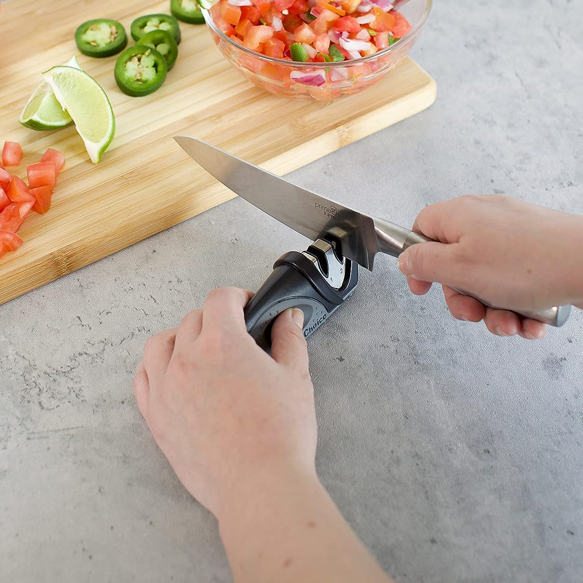 Afilador de Cuchillos Manual 2 Etapas Compacto Chef's Choice 476