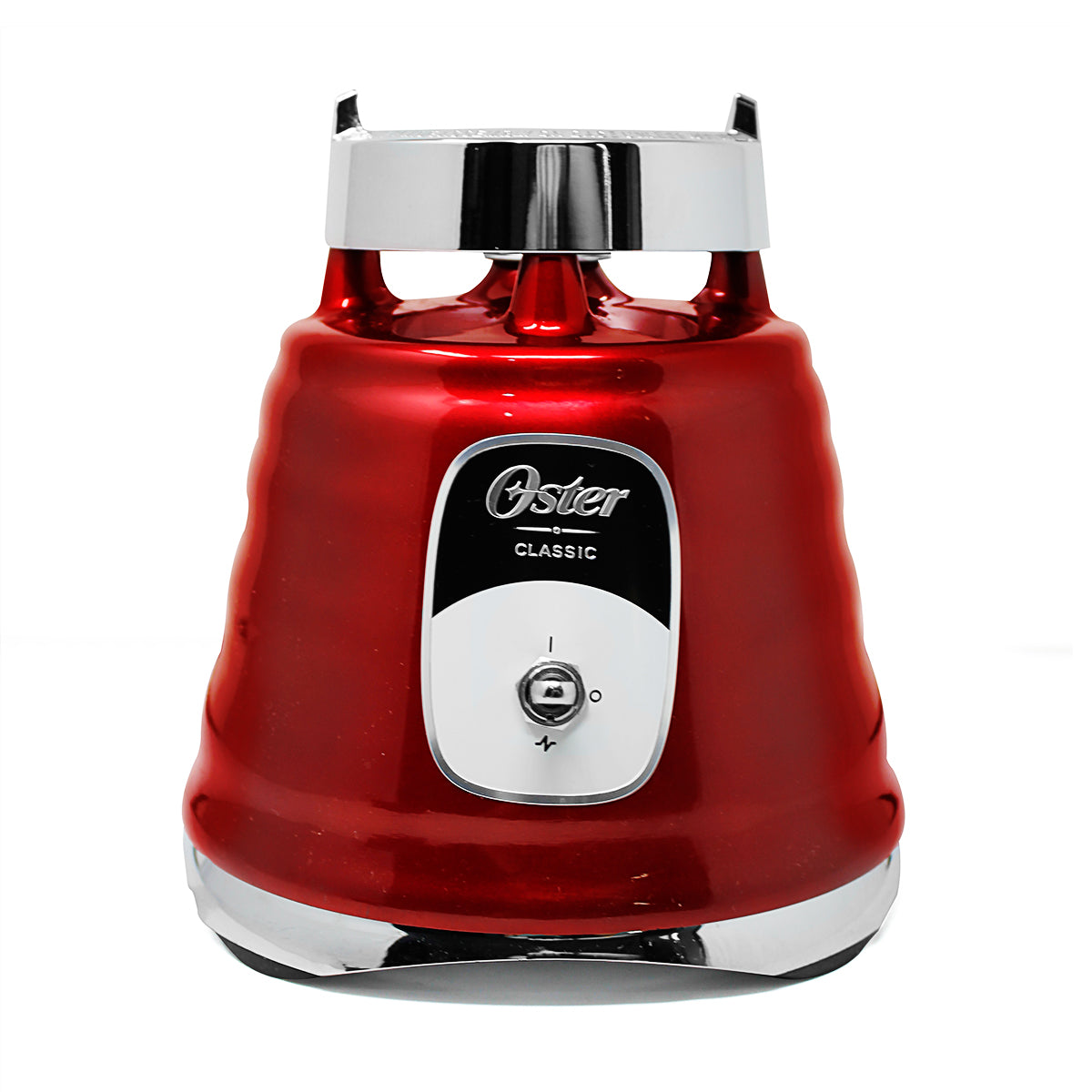 Licuadora 1 Velocidad + Pulso Vaso de Vidrio Roja Oster BLST4126-013 (2114101) (Paquete de 4 Piezas)