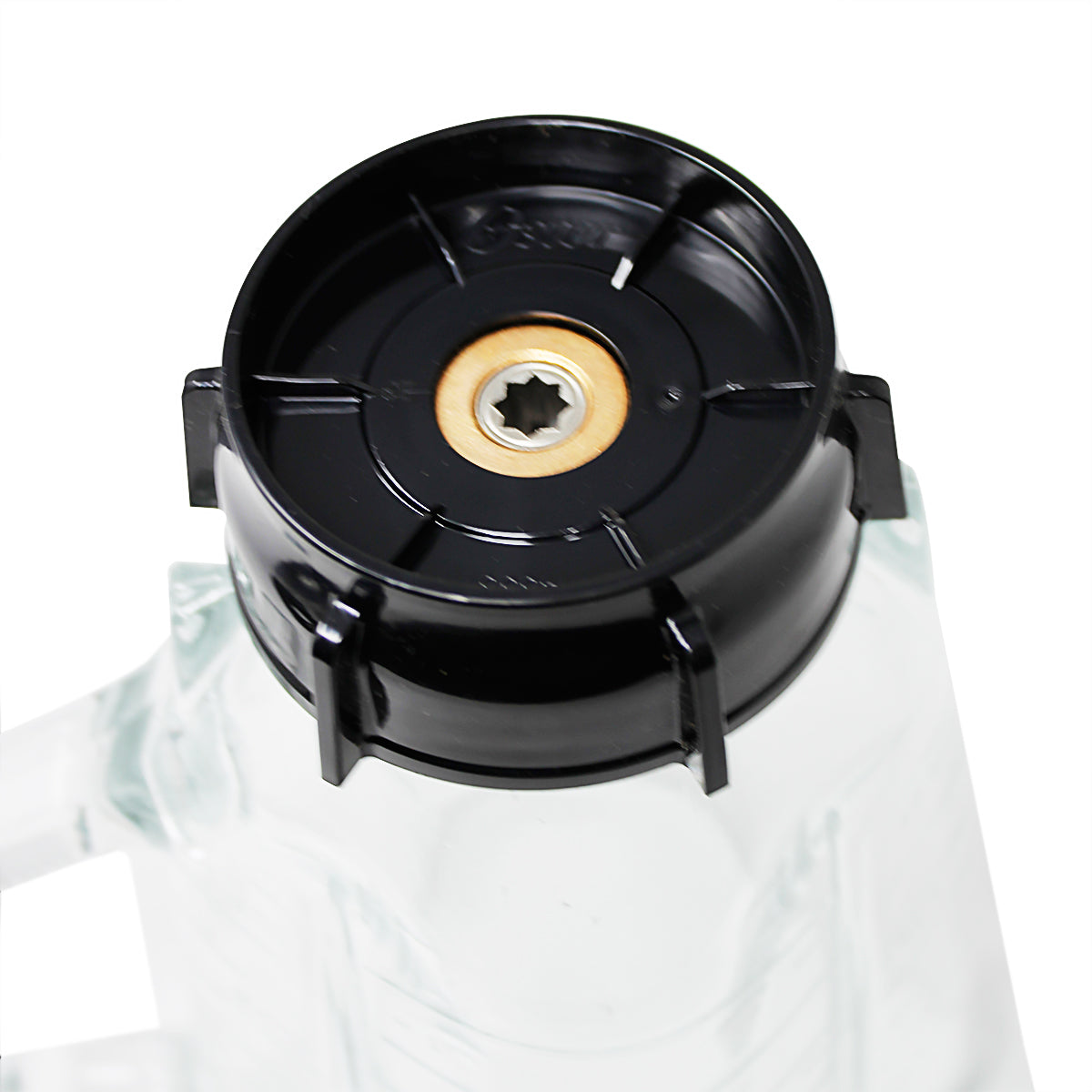 Licuadora 1 Velocidad + Pulso Vaso de Vidrio Roja Oster BLST4126-013 (2114101) (Paquete de 4 Piezas)