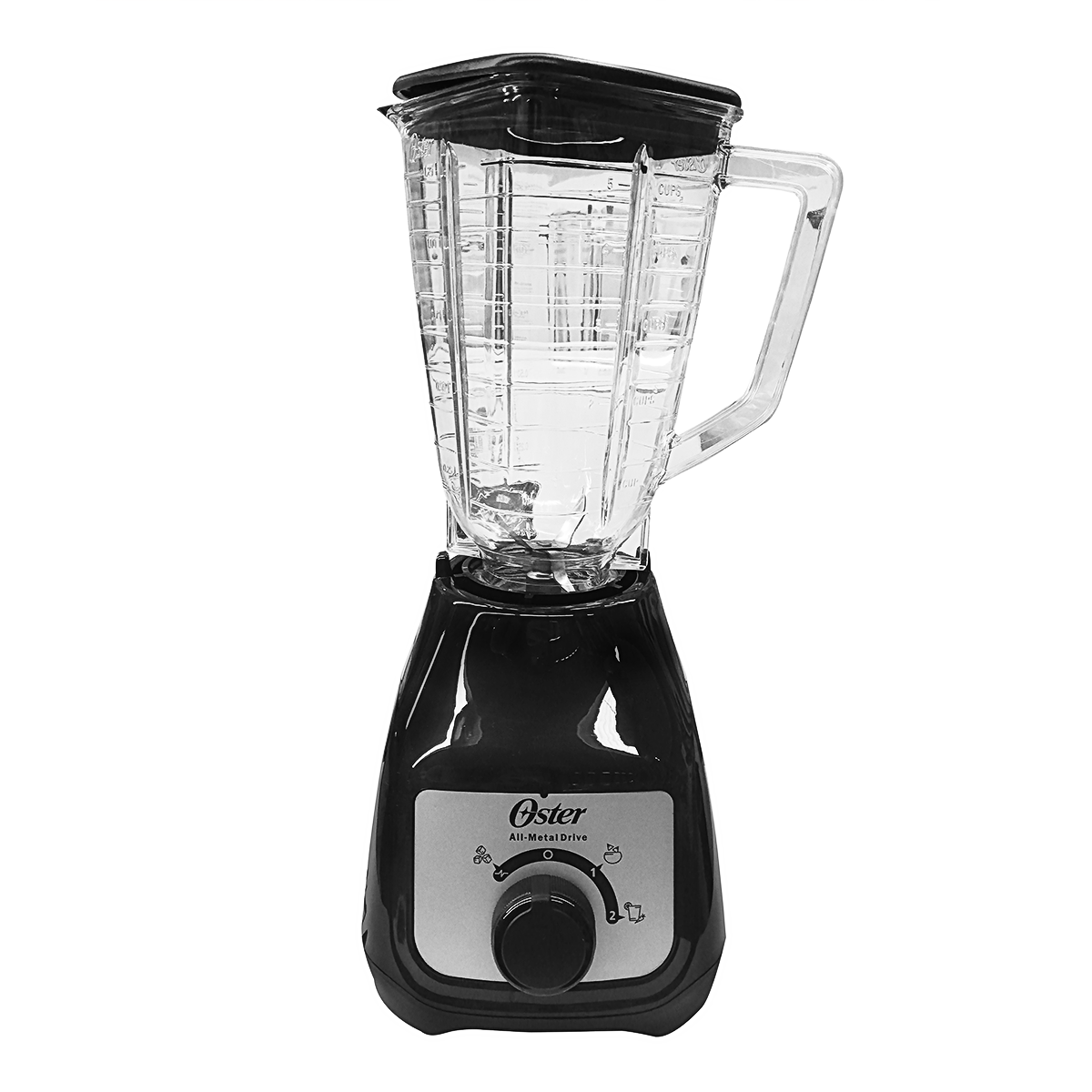 Licuadora 2 Velocidades + Pulso Vaso de Plástico Oster Negra BLSTKAP-BRD-013 (2110673)(Caja de 4 Piezas)