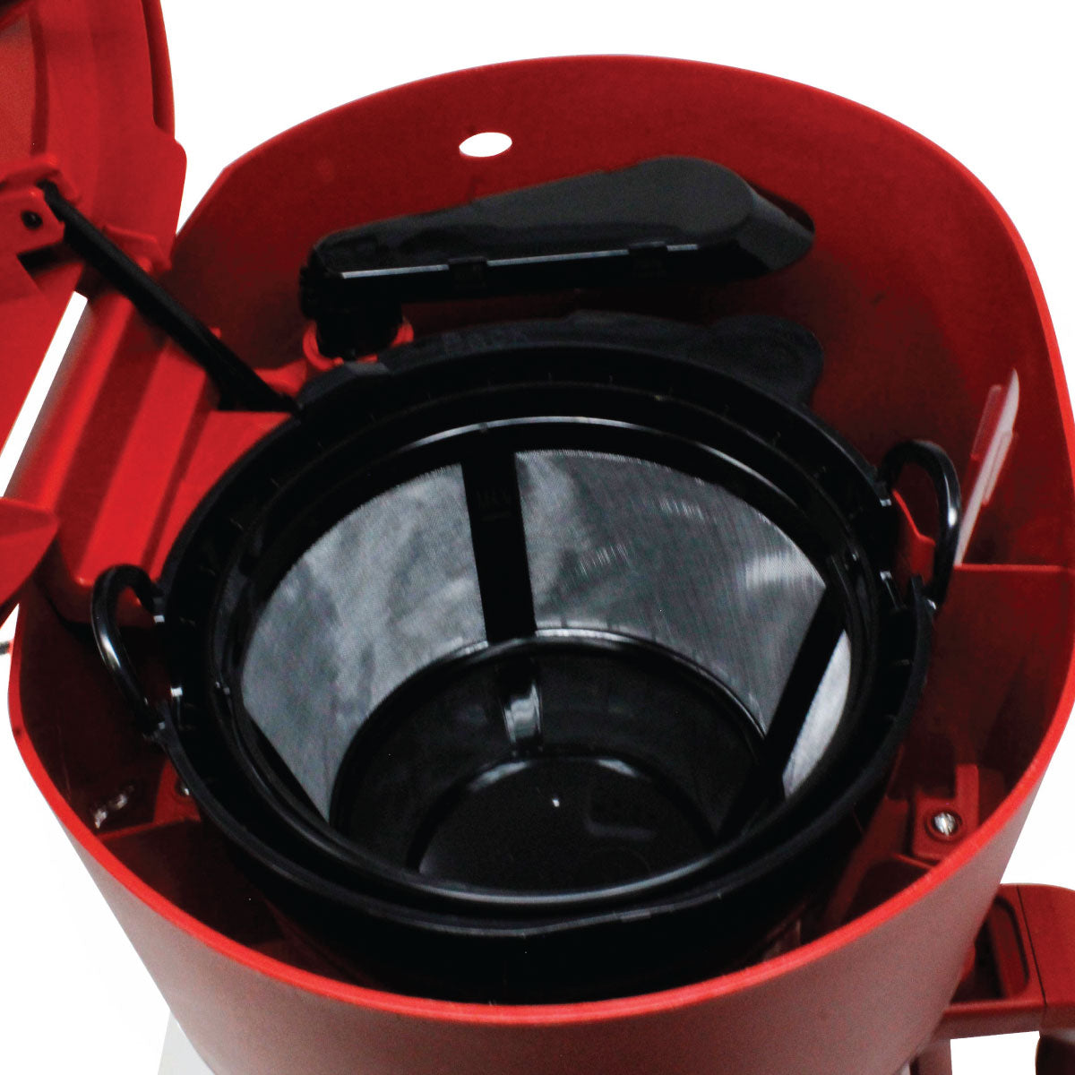 Cafetera Programable 12 Tazas Filtro Permanente Rojo Oster BVSTDCP12R-013 (2118214)