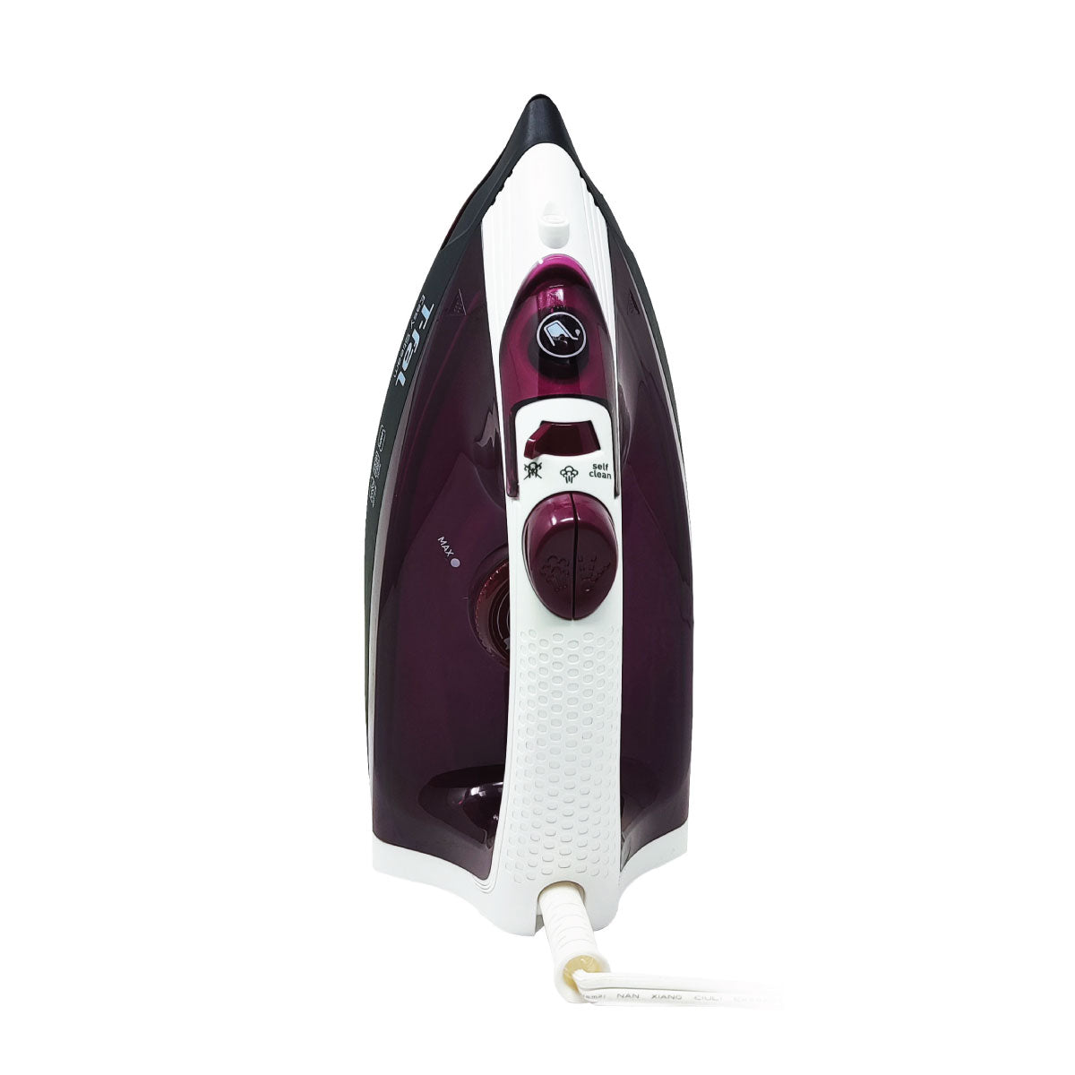 Plancha de Vapor Suela de Cerámica Easy Steam Morada T-Fal FV1951X0