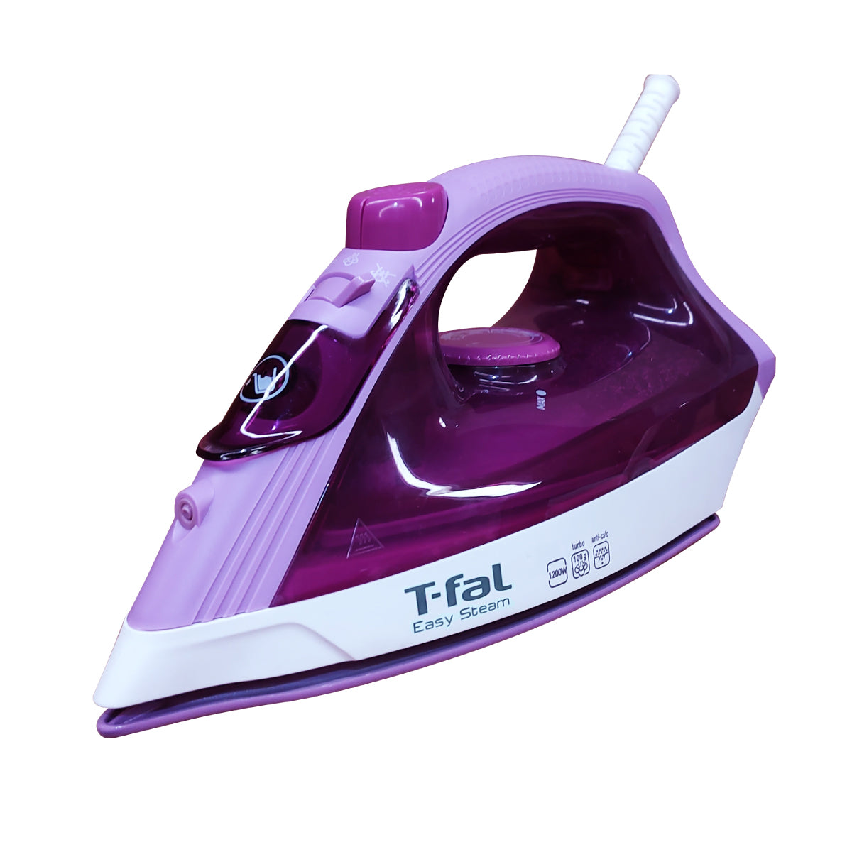 Plancha de Vapor Quick and Easy Steam Lila T-fal FV1953X0 (Caja con 6 Piezas)