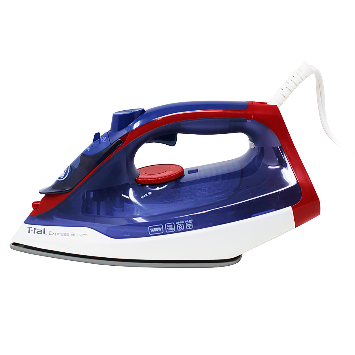 Plancha de Vapor Suela True Ceramic Express Steam Azul/Rojo T-Fal FV2833X0