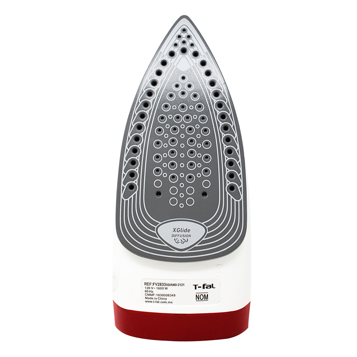 Plancha de Vapor Suela True Ceramic Express Steam Azul/Rojo T-Fal FV2833X0