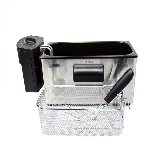 Freidora 12 Tazas (3 L) con Regulador de Temperatura y Tapa Hamilton Beach 35032