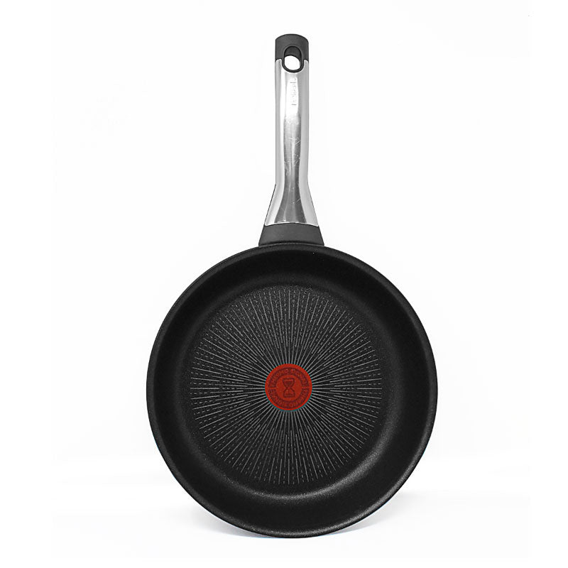 Sartén 30 cm Antiadherente Hard Titanium Pro Negro T-Fal G2690782 (Caja de 6 Piezas)