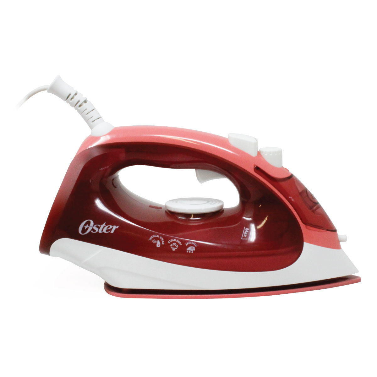 Plancha De Vapor Suela Cerámica Rojo Oster GCSTBS5053-013 (2140145) (Caja de 6 Piezas)