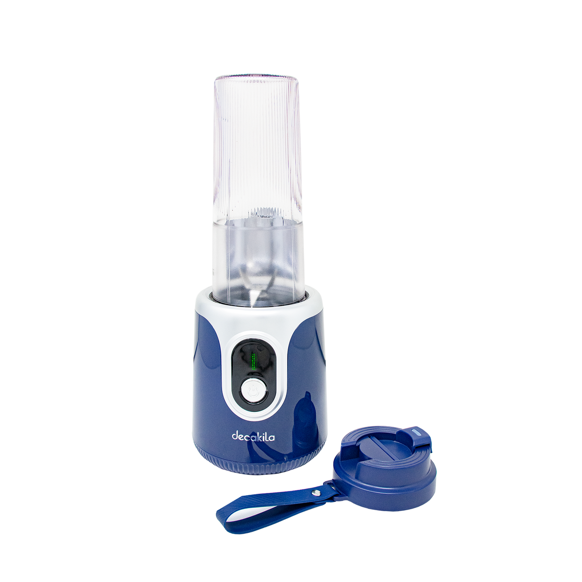 Licuadora Personal 500 ml Inalámbrica Azul Decakila KMJB022L (Caja de 8 Piezas)