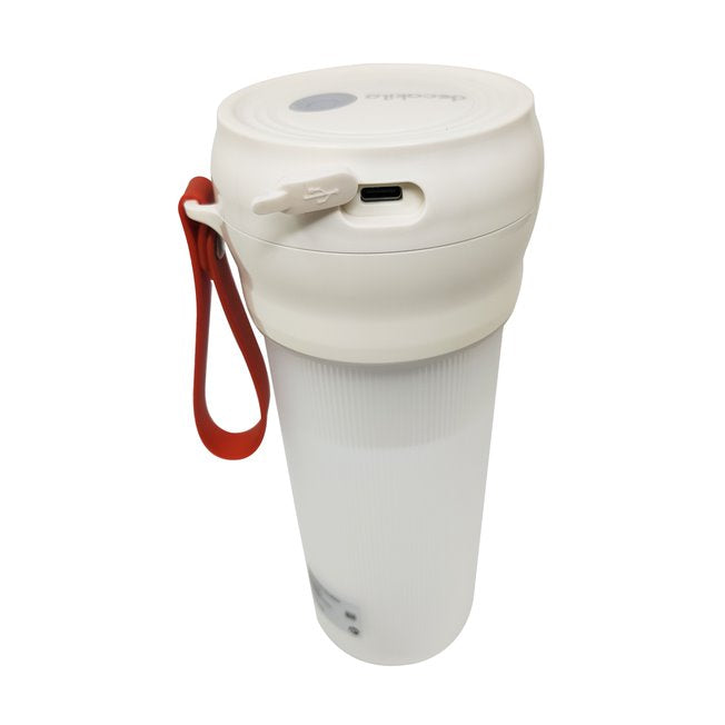 Licuadora Personal 300 ml Inalámbrica Blanca Decakila KMJB035E (Caja con 12 Piezas)